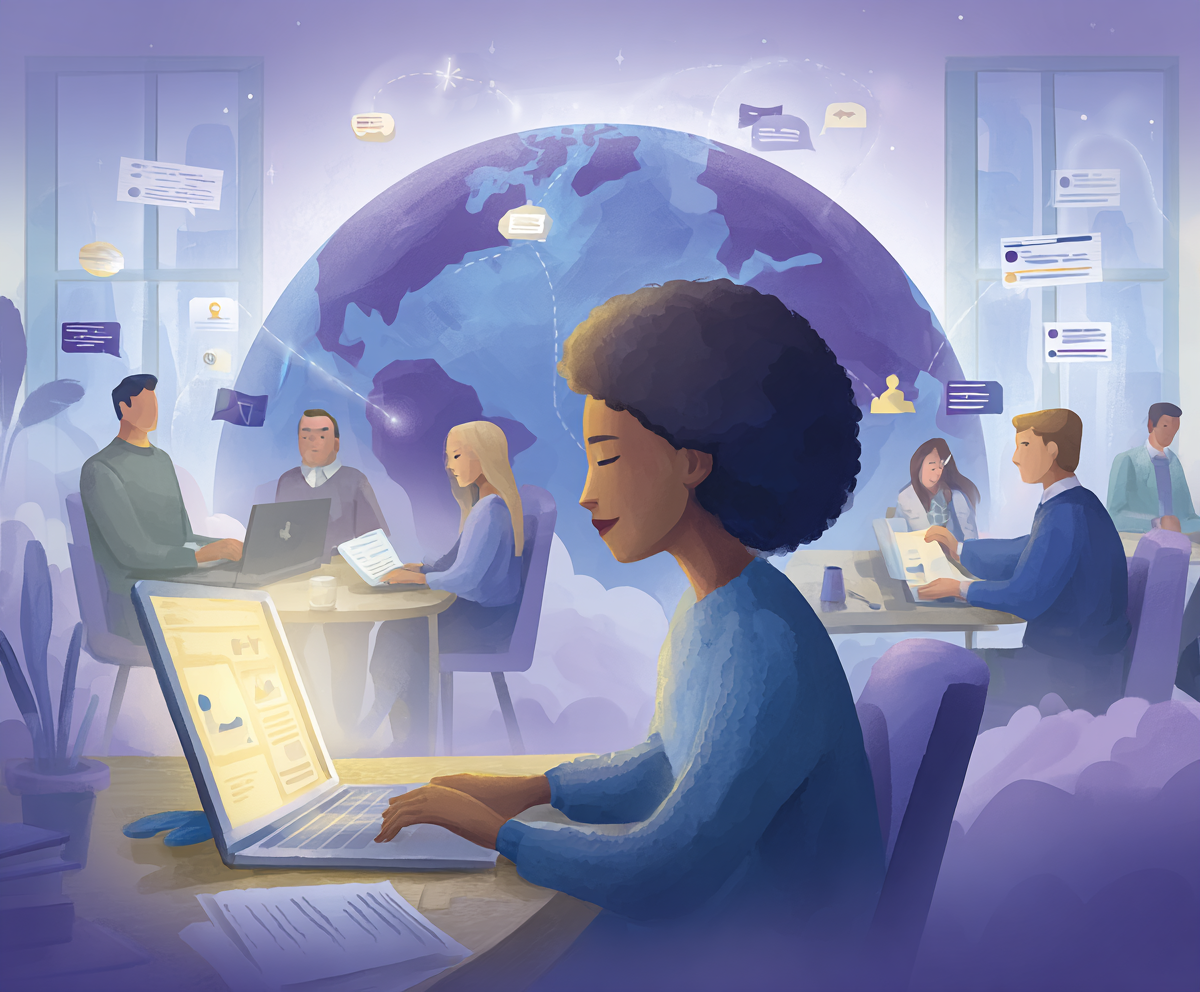 Why retention matters more than hiring speed — engineer staying long-term with a global tech team